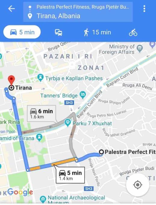 New Apartament Daire Tiran Dış mekan fotoğraf